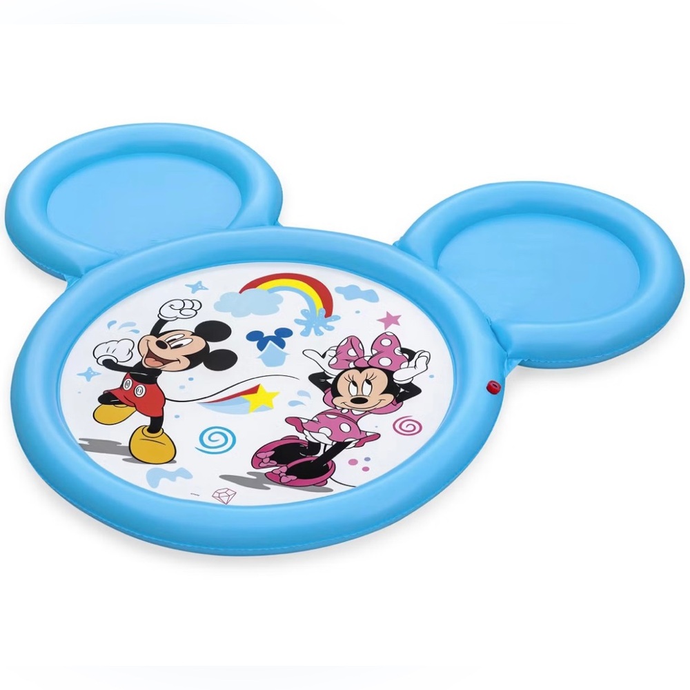 Bestway Disney Junior Splash Pad Mickey & Friends 77x66 Inflatable Sprinkler NEW